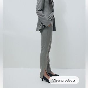 NWT H&M Slit-Hem Pants